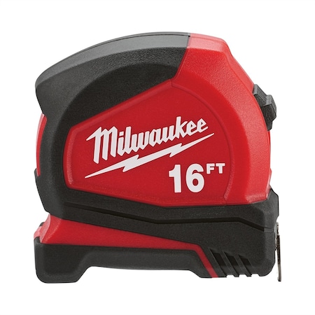 Milwaukee Tool 16 ft. Compact Tape Measure 48-22-6616